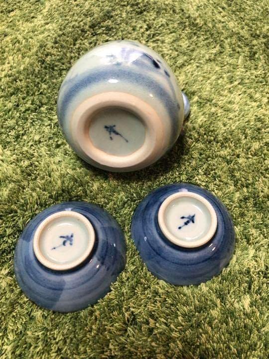 各務周海 志野 徳利 共箱付き